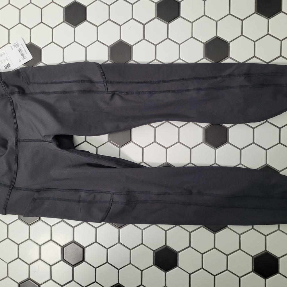 Athleta Black Leggings with Elastic Waistband